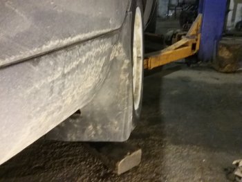 779 р. Универсальные передние брызговики (широкие) ПТП64 Uni4  Jeep Gladiator JT Double Cab дорестайлинг (2020-2024)  с доставкой в г. Чебоксары. Увеличить фотографию 7