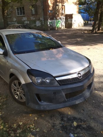 829 р. Реснички Global Tuning Opel Astra H GTC хэтчбек 3 дв. рестайлинг (2006-2011) (Неокрашенные)  с доставкой в г. Чебоксары. Увеличить фотографию 23