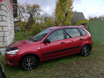 3 399 р. Спойлер Sport Datsun mi-DO хэтчбэк (2014-2021) (Неокрашенный)  с доставкой в г. Чебоксары. Увеличить фотографию 4