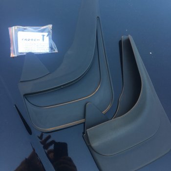 329 р. Универсальные задние брызговики (20х31) Frosch Ford Focus 3 седан рестайлинг (2014-2019)  с доставкой в г. Чебоксары. Увеличить фотографию 13