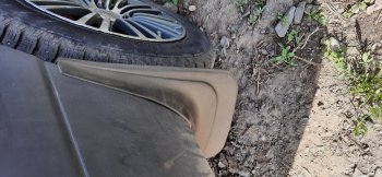 329 р. Универсальные задние брызговики (20х31) Frosch Ford Focus 3 седан рестайлинг (2014-2019)  с доставкой в г. Чебоксары. Увеличить фотографию 16