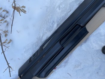 1 039 р. Пороги накладки GT Лада 2110 седан (1995-2007) (Текстурная поверхность)  с доставкой в г. Чебоксары. Увеличить фотографию 9