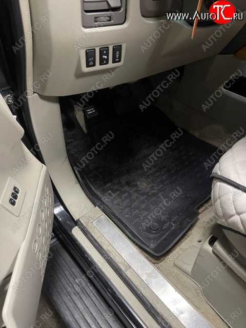 2 869 р. Коврики салона (полиуретан, 5 штук, 7 мест) Element INFINITI QX56 JA60 дорестайлинг (2004-2007)  с доставкой в г. Чебоксары