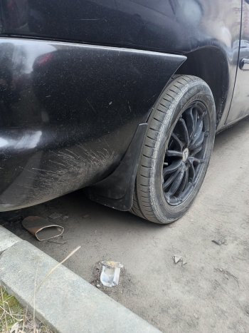 329 р. Универсальные задние брызговики (20х31) Frosch Ford Focus 3 седан рестайлинг (2014-2019)  с доставкой в г. Чебоксары. Увеличить фотографию 17