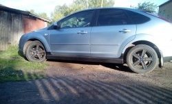2 679 р. Пороги накладки Снайпер  Ford Focus  2 (2004-2011)  седан дорестайлинг, универсал дорестайлинг, хэтчбэк 3 дв. дорестайлинг, хэтчбэк 5 дв. дорестайлинг, седан рестайлинг, универсал рестайлинг, хэтчбэк 3 дв. рестайлинг, хэтчбэк 5 дв. рестайлинг (Неокрашенные)  с доставкой в г. Чебоксары. Увеличить фотографию 3