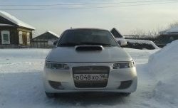 4 799 р. Передний бампер Я - Робот под штатную оптику  Лада 2110 - 2112 (Неокрашенный)  с доставкой в г. Чебоксары. Увеличить фотографию 17