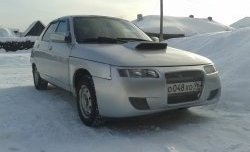4 799 р. Передний бампер Я - Робот под штатную оптику  Лада 2110 - 2112 (Неокрашенный)  с доставкой в г. Чебоксары. Увеличить фотографию 16