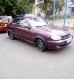1 849 р. Решётка радиатора Nika Daewoo Sense Т100 седан (1997-2008) (Неокрашенная)  с доставкой в г. Чебоксары. Увеличить фотографию 5