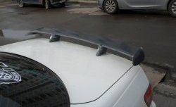 3 099 р. Низкий универсальный спойлер Кураж KIA Optima 1 GD седан (2000-2005) (Без места под стоп сигнал, Неокрашенный)  с доставкой в г. Чебоксары. Увеличить фотографию 8
