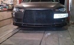 2 349 р. Комплект элеронов переднего бампера V2 Ford Focus 3 седан рестайлинг (2014-2019)  с доставкой в г. Чебоксары. Увеличить фотографию 9