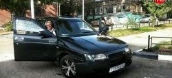 4 799 р. Передний бампер Я - Робот под штатную оптику  Лада 2110 - 2112 (Неокрашенный)  с доставкой в г. Чебоксары. Увеличить фотографию 13