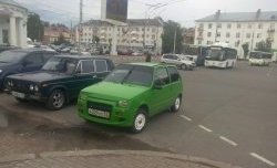 4 389 р. Передний бампер Я-робот V1  Лада Ока 1111 (1988-2008) (Неокрашенный)  с доставкой в г. Чебоксары. Увеличить фотографию 14