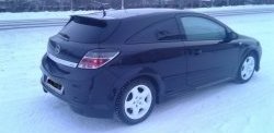 1 359 р. Накладка на задний спойлер RA  Opel Astra  H GTC (2004-2011) хэтчбек 3 дв. дорестайлинг, хэтчбек 3 дв. рестайлинг (Неокрашенный)  с доставкой в г. Чебоксары. Увеличить фотографию 3