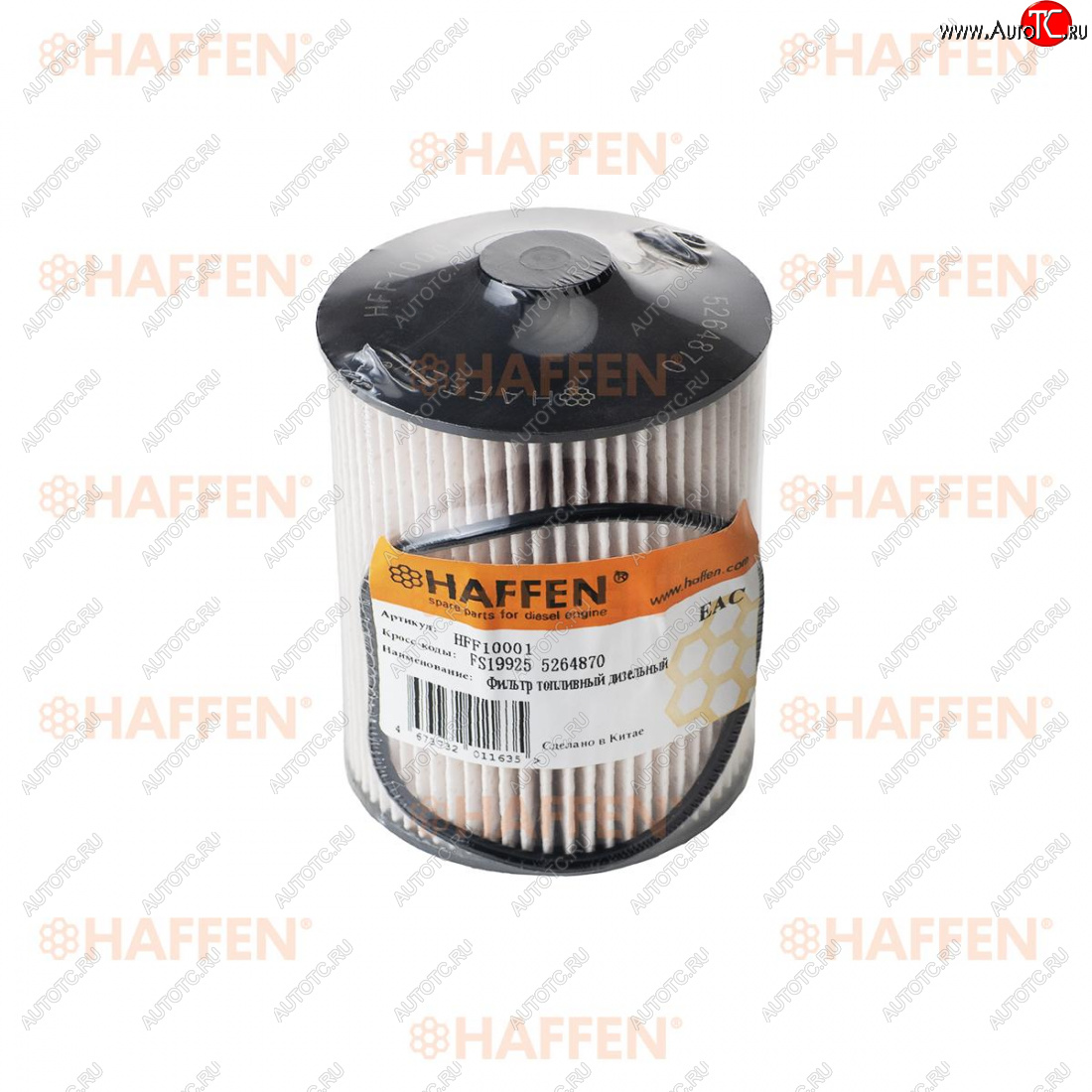 739 р. Фильтр топливный ISF 2.8 HAFFEN ГАЗ Соболь 2217 автобус 1-ый рестайлинг (2003-2010)  с доставкой в г. Чебоксары