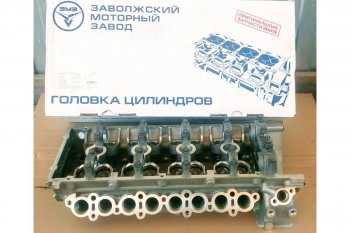 43 059 р. Головка блока ЗМЗ (405, 409, 40911, 406, с клапанами, пятиопорная, на все модели ЕВРО-0, 1, 2, в сборе)  ГАЗ Баргузин  2217 автобус (1998-2025), ГАЗ Соболь ( 2217 автобус,  2310,  2752,  2217 Бизнес автобус,  2752,Бизнес,  2310,Бизнес) (1998-2025), Уаз Буханка  452 (1965-2025), Уаз Патриот ( 3163 5 дв.,  Карго,  23632,  Спорт,  3163 5-дв.) (2005-2025)  с доставкой в г. Чебоксары. Увеличить фотографию 2