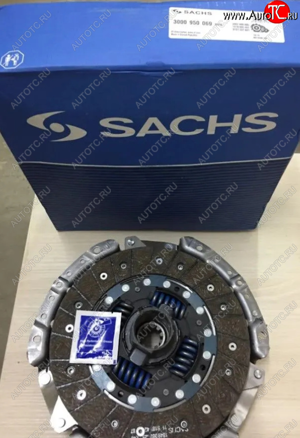 11 949 р. Сцепление (двигатель УМЗ-4216,EvoTech 2.7 А274) SACHS ГАЗ ГАЗель Next A62,А65 автобус (2016-2025)  с доставкой в г. Чебоксары
