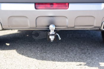 12 199 р. Фаркоп Petroil Tuning (съемный квадрат) Geely Atlas NL3 (2016-2022)  с доставкой в г. Чебоксары. Увеличить фотографию 2