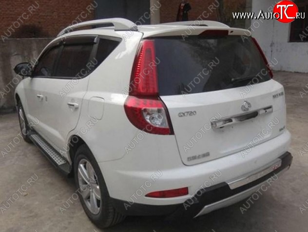9 099 р. Накладка на задний бампер СТ Geely GX7 (2011-2015) (Неокрашенная)  с доставкой в г. Чебоксары