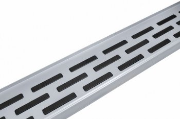 17 399 р. Пороги алюминиевые Slitkoff  Great Wall Hover H3 (2014-2016)  рестайлинг (Premium Silver)  с доставкой в г. Чебоксары. Увеличить фотографию 2