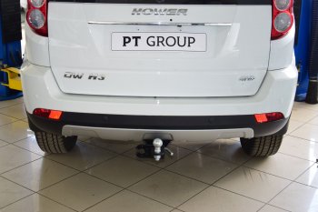 10 499 р. Фаркоп Petroil Tuning (съемный квадрат) Great Wall Hover H3  дорестайлинг (2010-2014)  с доставкой в г. Чебоксары. Увеличить фотографию 3