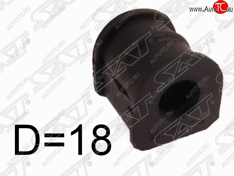 299 р. Втулка заднего стабилизатора SAT (D=18)  Great Wall Hover H5 - Safe  с доставкой в г. Чебоксары