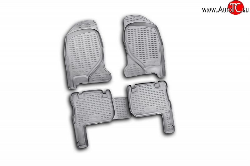 3 399 р. Коврики в салон Element 4 шт. (полиуретан) Great Wall Wingle 3 (2005-2011)  с доставкой в г. Чебоксары
