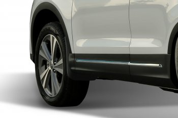 Брызговики Frosch (optimum, без порогов) Haval H6 (2016-2019) дорестайлинг (Передние)