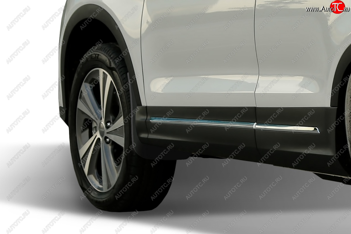 1 149 р. Брызговики Frosch (optimum, без порогов)  Haval H6 (2016-2019) дорестайлинг (Передние)  с доставкой в г. Чебоксары