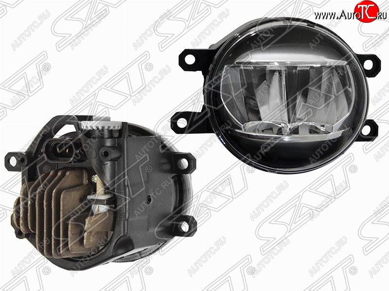 1 059 р. Правая противотуманная фара SAT (LED) Toyota RAV4 XA305 5 дв. дорестайлинг (2005-2009)  с доставкой в г. Чебоксары