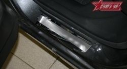 Накладки на внутренние пороги Souz-96 Honda Civic  FD (2005-2011) седан дорестайлинг, седан рестайлинг