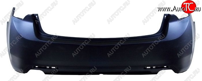 4 599 р. Бампер задний SAT  Honda Accord  8 CU (2008-2013) седан дорестайлинг, седан рестайлинг (Неокрашенный)  с доставкой в г. Чебоксары