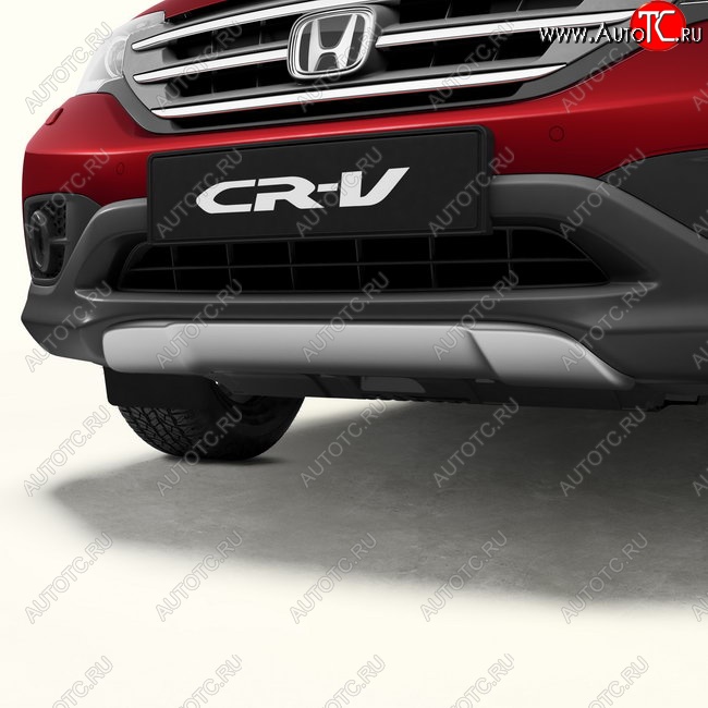 8 999 р. Диффузор переднего бампера Original Honda CR-V RM1,RM3,RM4 дорестайлинг (2012-2015) (Неокрашенный)  с доставкой в г. Чебоксары