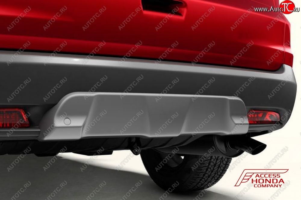 7 549 р. Диффузор заднего бампера Original Honda CR-V RM1,RM3,RM4 дорестайлинг (2012-2015) (Неокрашенная)  с доставкой в г. Чебоксары