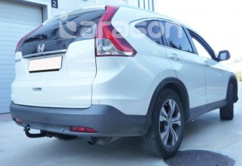 22 699 р. Фаркоп Aragon.(шар V) Honda CR-V RM1,RM3,RM4 рестайлинг (2014-2018)  с доставкой в г. Чебоксары. Увеличить фотографию 4