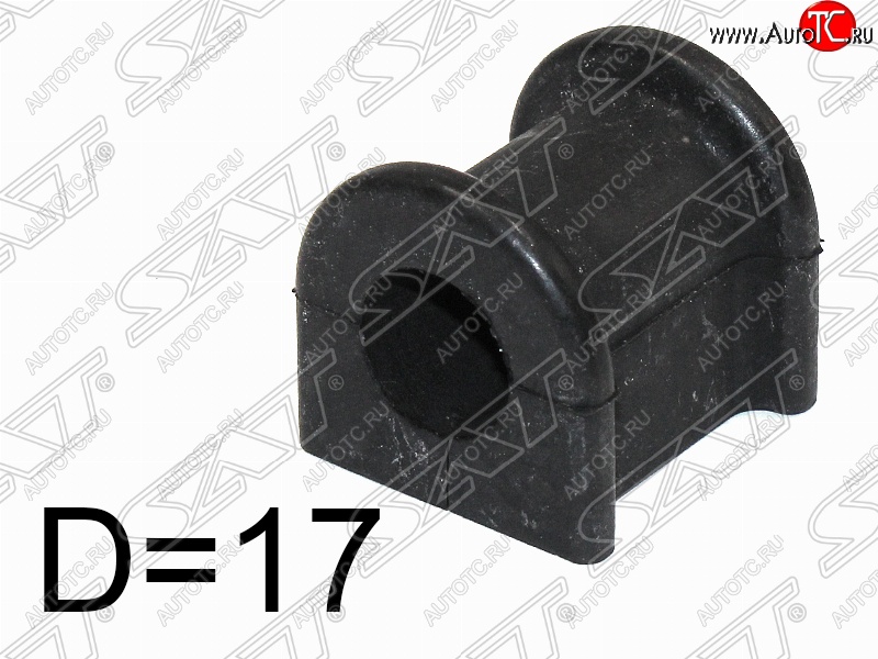 107 р. Резиновая втулка заднего стабилизатора SAT (D=17) Honda CR-V RD1,RD2,RD3  дорестайлинг (1995-1998)  с доставкой в г. Чебоксары