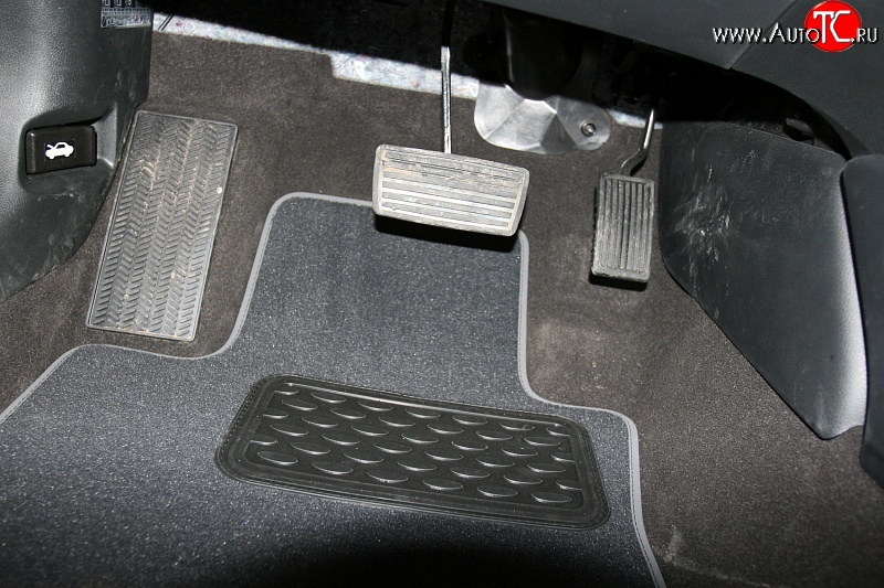 2 384 р. Комплект ковриков в салон (АКПП) Element 5 шт. (текстиль) Honda Crosstour 1 TF дорестайлинг (2009-2013)  с доставкой в г. Чебоксары