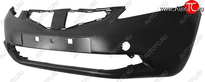 4 649 р. Бампер передний SAT  Honda Fit  GE (2007-2010) дорестайлинг (Неокрашенный)  с доставкой в г. Чебоксары