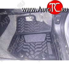 2 459 р. Коврики в салон (правый руль) Aileron 3D Honda Fit GE дорестайлинг (2007-2010)  с доставкой в г. Чебоксары