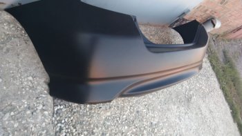 7 749 р. Бампер задний SAT  Honda Fit  1 (2001-2004) GD дорестайлинг (Неокрашенный)  с доставкой в г. Чебоксары. Увеличить фотографию 2