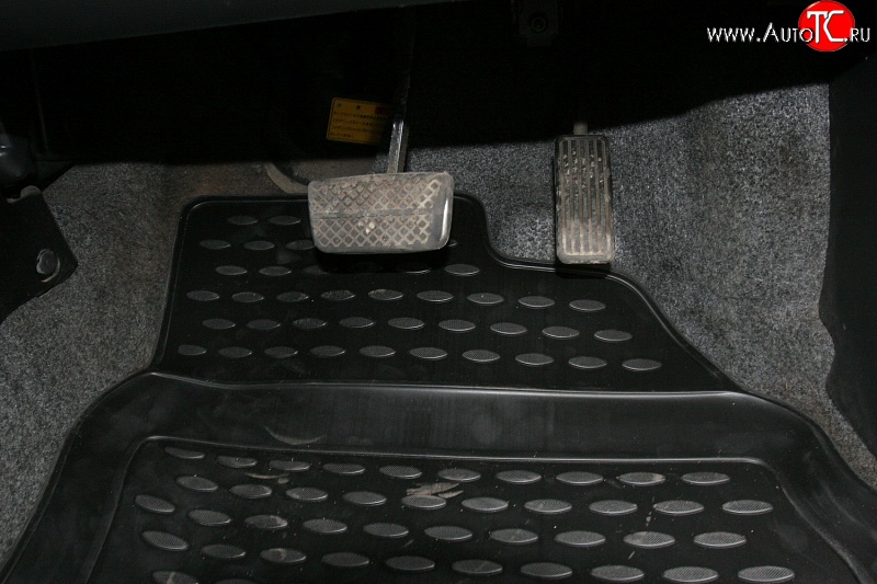 4 299 р. Коврики в салон Element 4 шт. (полиуретан) (GD1 JDM) Honda Fit 1 GD дорестайлинг (2001-2004)  с доставкой в г. Чебоксары