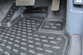 9 399 р. Комплект ковриков салона Element (полиуретан) Honda Odyssey 2 (1999-2003) (Бежевый)  с доставкой в г. Чебоксары. Увеличить фотографию 2