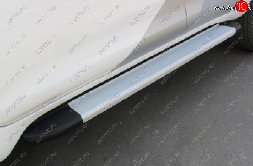 10 979 р. Порожки для ног Arbori Optima Silver  Honda Pilot  YF6 (2018-2021) рестайлинг  с доставкой в г. Чебоксары