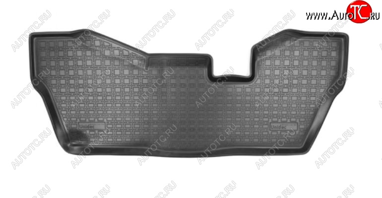 1 279 р. Коврик в салон 3-го ряда Noplast Honda Pilot YF6 рестайлинг (2018-2021) (Серый)  с доставкой в г. Чебоксары