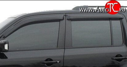 999 р. Комплект дефлекторов окон (ветровиков) 4 шт. Russtal Honda Pilot YF4 рестайлинг (2011-2015)  с доставкой в г. Чебоксары