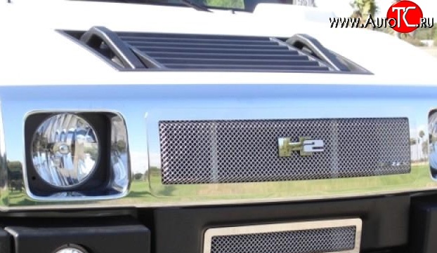 6 549 р. Накладка на капот Standart  HUMMER H2 (2002-2009)  с доставкой в г. Чебоксары