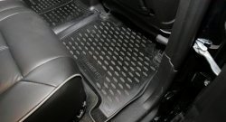 3 899 р. Коврики в салон Element 4 шт. (полиуретан) HUMMER H3 (2005-2010)  с доставкой в г. Чебоксары. Увеличить фотографию 3
