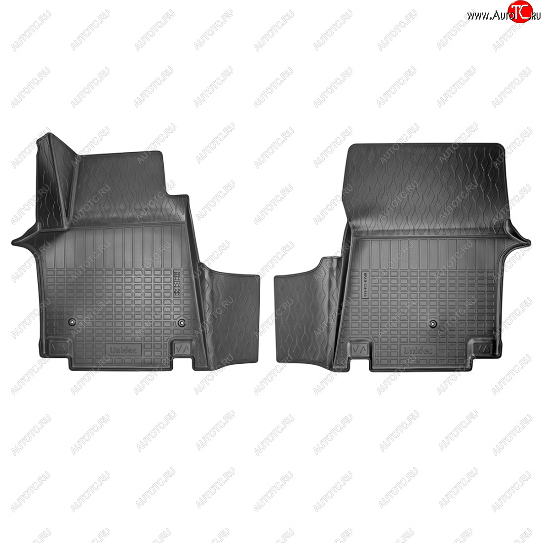 1 799 р. Коврики салона Norplast Unidec (1 ряд 7 мест) Hyundai Staria US4 (2021-2022) (черные)  с доставкой в г. Чебоксары