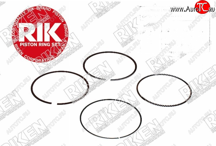 1 599 р. Комплект поршневых колец на 1 поршень RIKEN (0,25, G4FA / G4FC) KIA Cerato 4 BD дорестайлинг седан (2018-2021)  с доставкой в г. Чебоксары