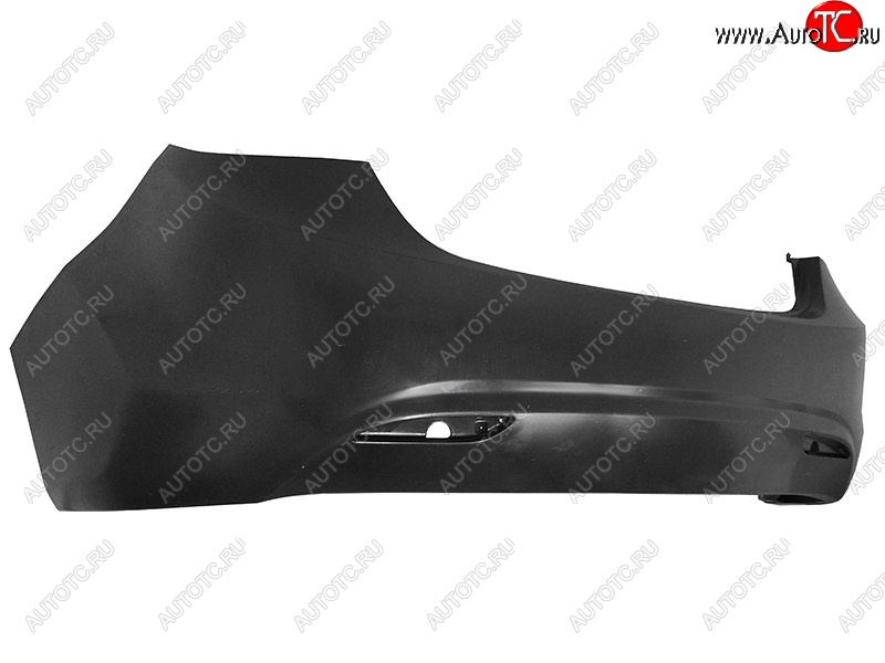 2 599 р. Задний бампер SAT  Hyundai Elantra  MD (2010-2013) дорестайлинг (Неокрашенный)  с доставкой в г. Чебоксары