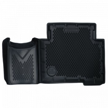 4 599 р. Коврики салона DELFORM ❞EVA 3D Premium❝ (термоэластопласт/ТЭП) Hyundai Santa Fe DM дорестайлинг (2012-2016)  с доставкой в г. Чебоксары. Увеличить фотографию 4
